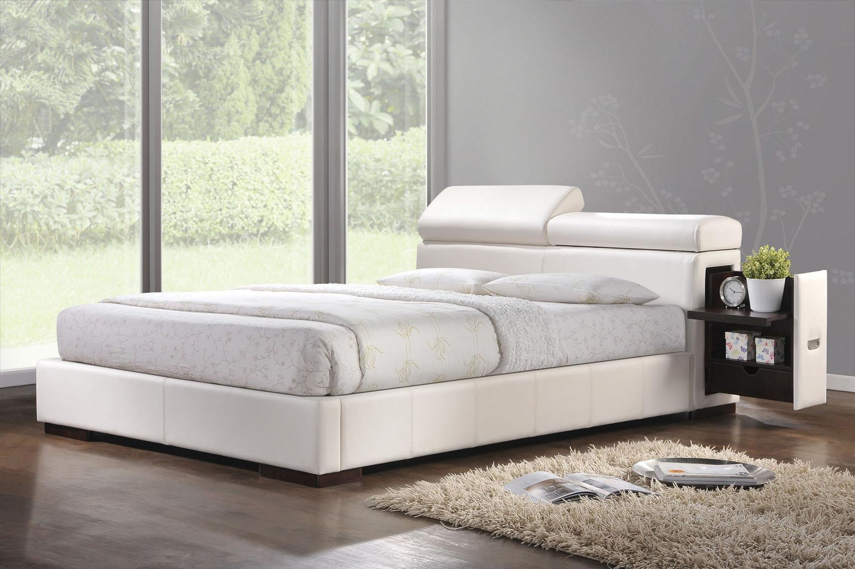 Acme Furniture Manjot 20420Q KIT Contemporary Queen Bed W Built